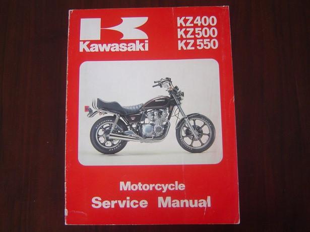 Kawasaki KZ400 KZ500 KZ550 1979 1981 service manual, Ophalen of Verzenden, Kawasaki