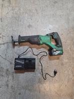 Hikoki CR18DBL accu reciprozaag inclusief accu en lader, Gebruikt, ., ., Hikoki