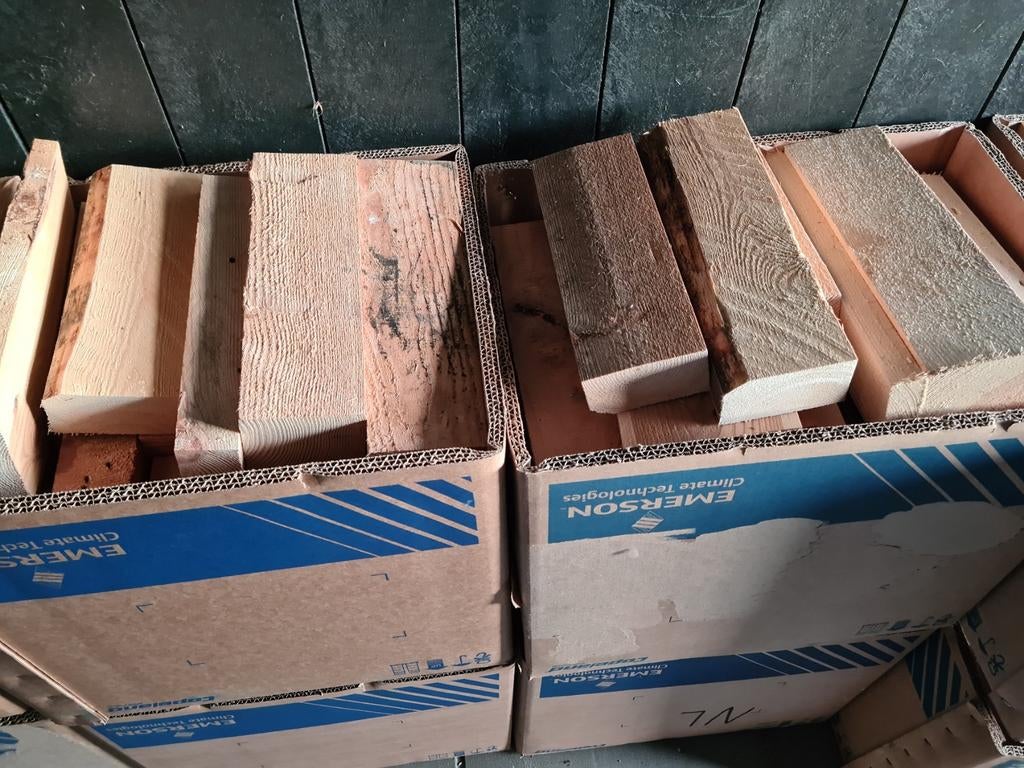 Stookhout/hout om te stoken/hottub, Tuin en Terras, Haardhout, Minder dan 3 m³, Ophalen