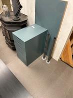 Ikea bureau blauw, Huis en Inrichting, Bureaus, Ophalen, Zo goed als nieuw