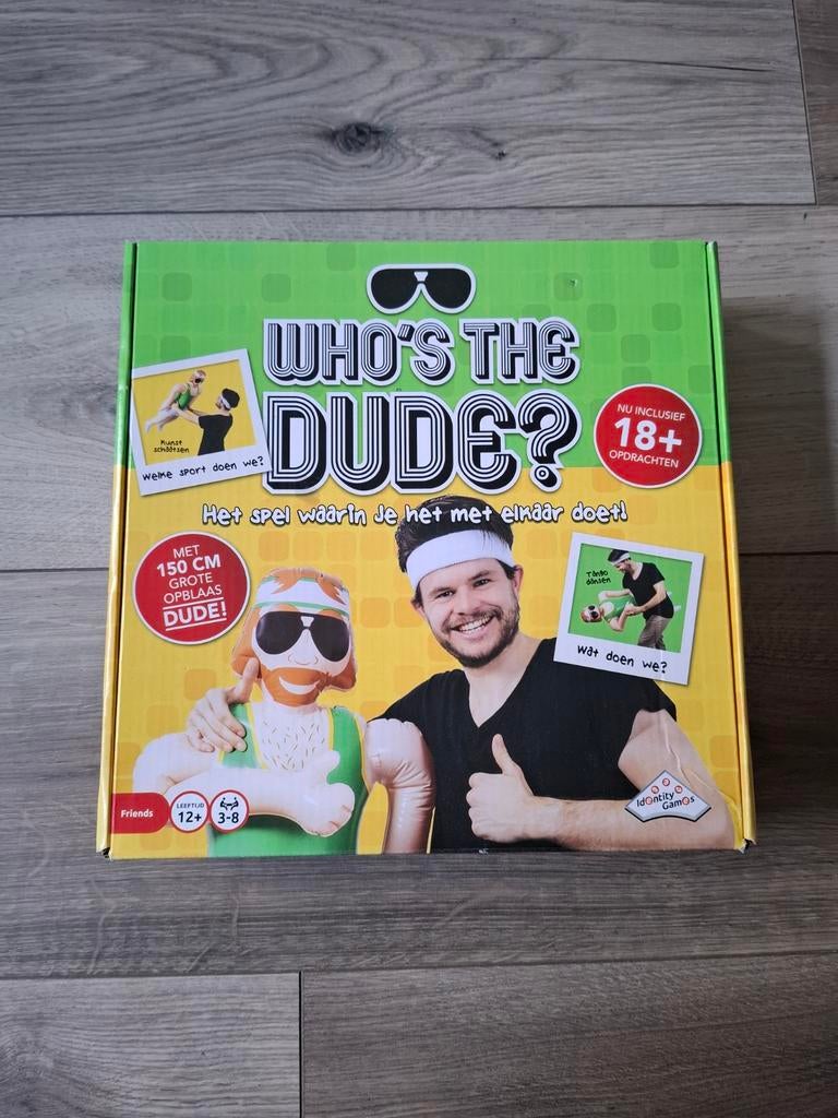 Who's the Dude? Gezelschapspel, Hobby en Vrije tijd, Gezelschapsspellen | Bordspellen, Vijf spelers of meer, Ophalen, Nieuw, Friends