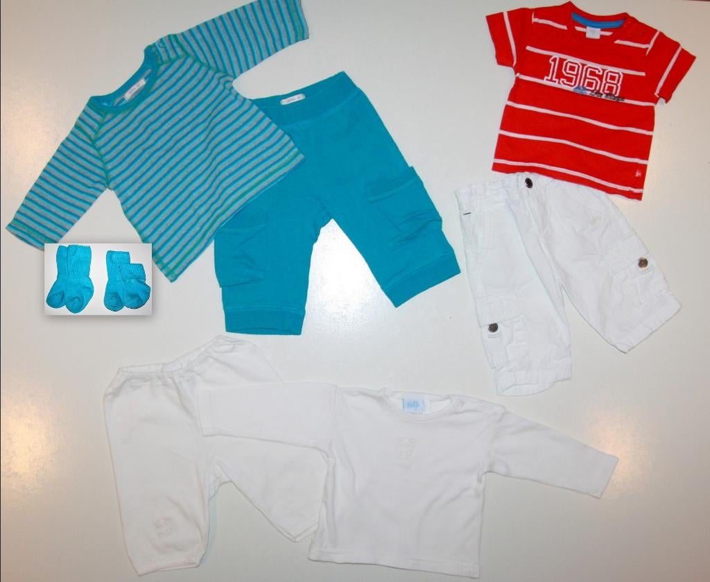 3x setje Feetje HEMA McGregor BFC maat 62 broekje shirtje, Ophalen of Verzenden, Meisje