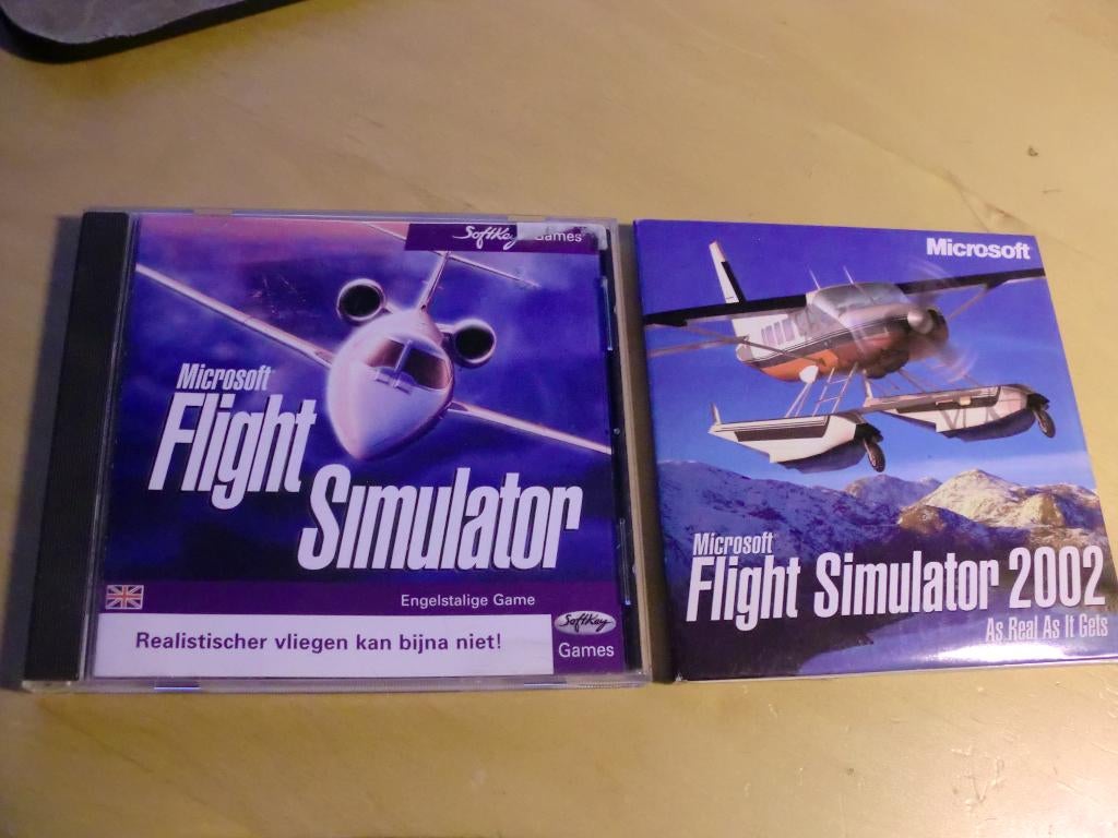 2 x flight simulator, 1 speler, Ophalen of Verzenden, Zo goed als nieuw, Vanaf 12 jaar
