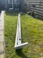 zonnescherm elektrisch, Tuin en Terras, Zonneschermen, 450 cm of meer, Elektrisch, Ophalen of Verzenden, Zo goed als nieuw