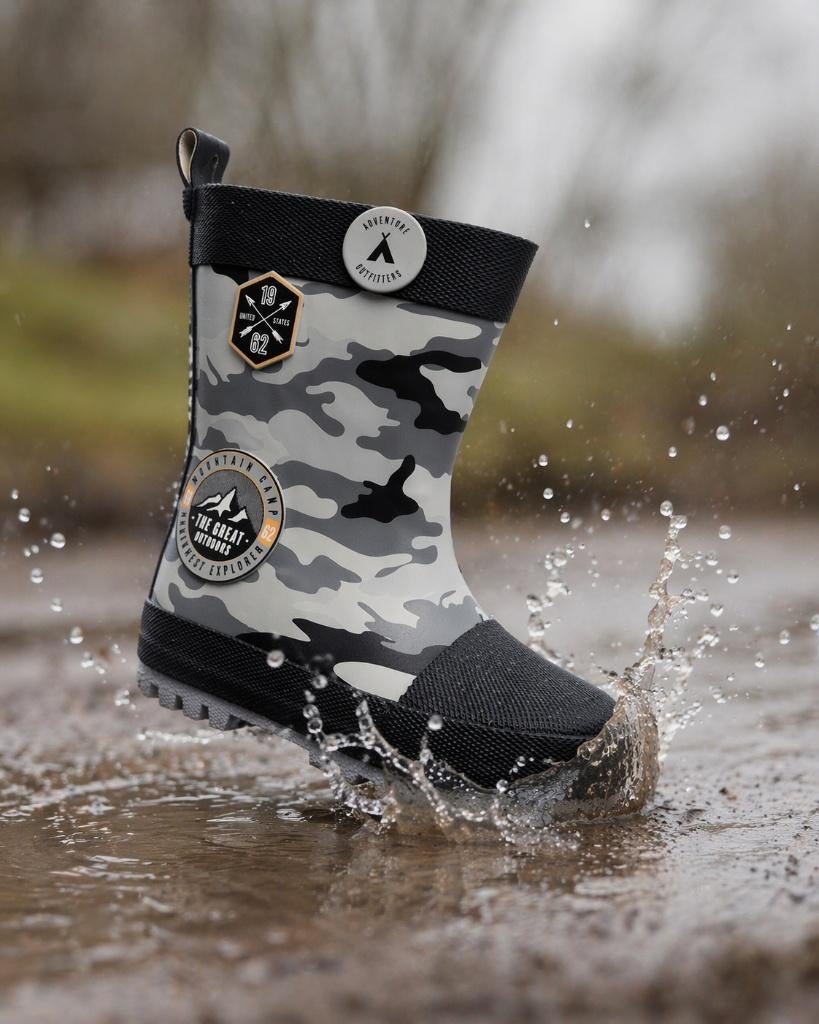 Partij grijze Gevavi rubberen regenlaarzen, NHP International, Sales@nhp-international.com, Ophalen of Verzenden, Laarzen