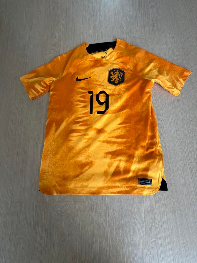 Nederlands Elftal Shirt Wout Weghorst #19 Maat 147-158cm, Sport en Fitness, Voetbal, Maat XS of kleiner, Ophalen of Verzenden