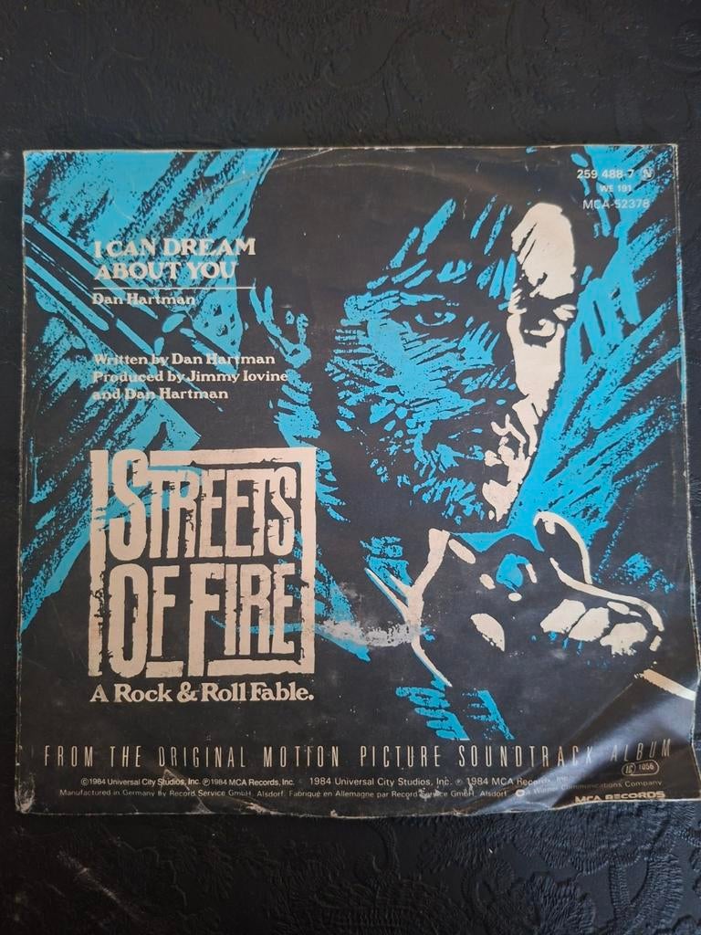 Dan Hartman Streetes of fire - I can dream about you, Cd's en Dvd's, Vinyl Singles, Ophalen of Verzenden, Zo goed als nieuw, Pop
