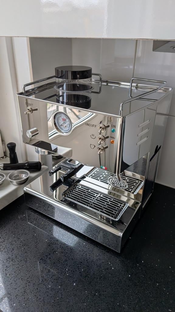 Quick Mill 3035 espressomachine | 1 jaar oud | nog garantie, Witgoed en Apparatuur, Koffiezetapparaten, Ophalen of Verzenden, Espresso apparaat