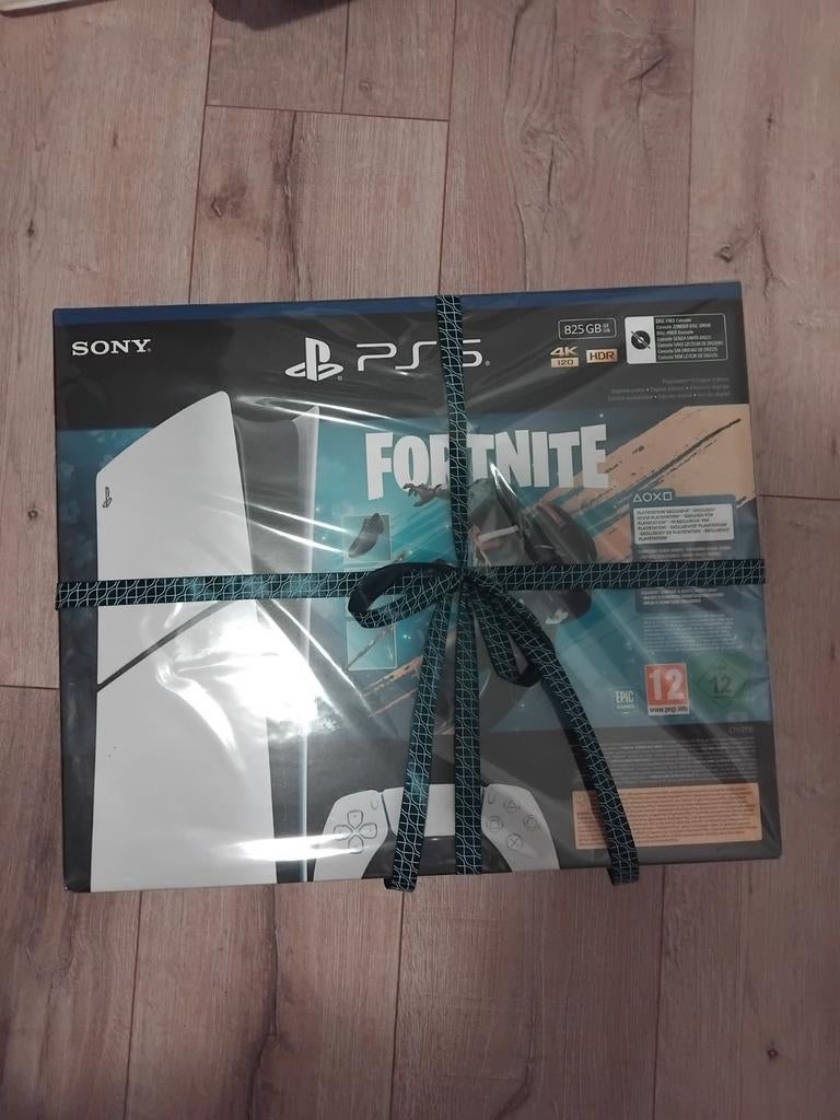 Playstation 5 slim fortnite edition, Spelcomputers en Games, Spelcomputers | Sony PlayStation 5, Ophalen of Verzenden, Zo goed als nieuw