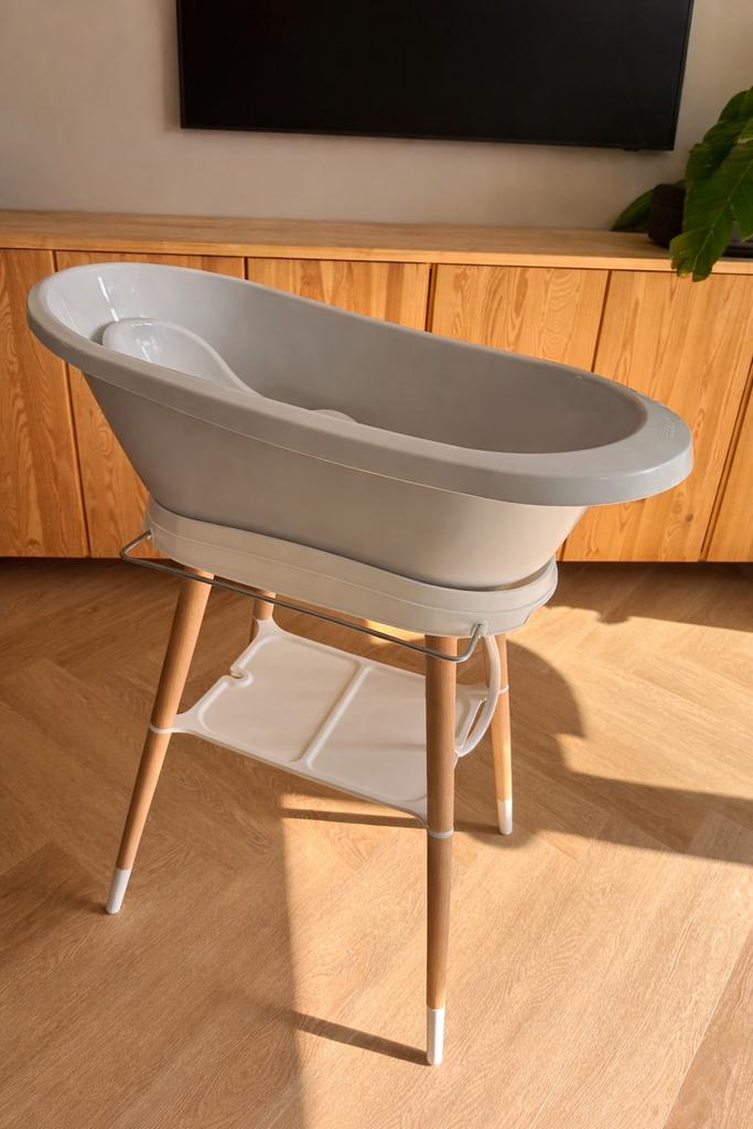 Bebe jou badje sense licht grijs, Ophalen, Zo goed als nieuw, Badje, Bébé-jou