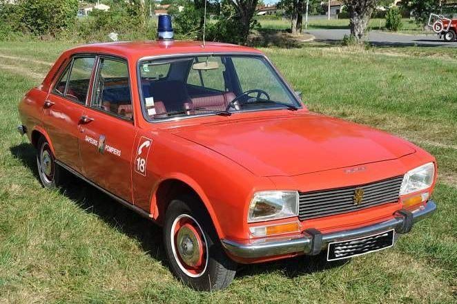 Peugeot 504 GL Pompiers Berline 1975 NIEUW in OVP ZELDZAAM !, Hobby en Vrije tijd, Modelauto's | 1:18, Ophalen of Verzenden, Nieuw
