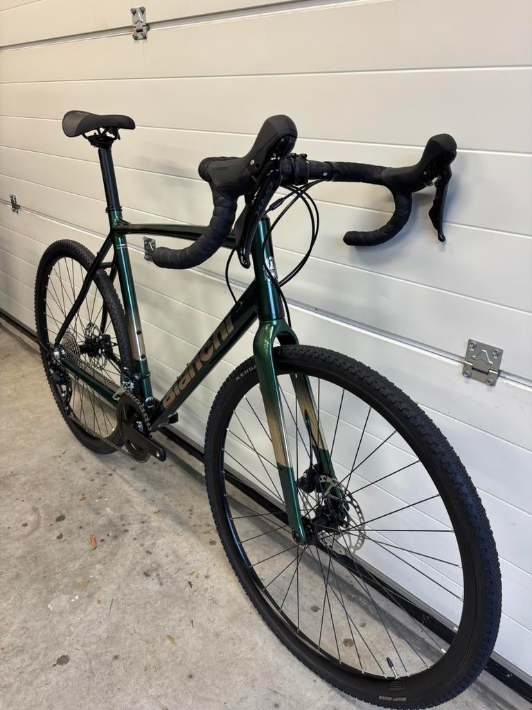 BIANCHI via NIRONE7 gravelbike/GRX/maat 57cm, Nieuw, Geen vering, 53 tot 57 cm, Ophalen