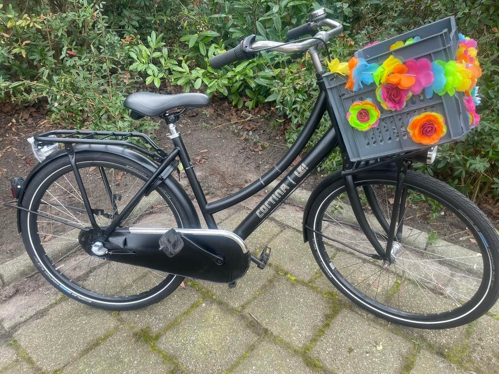 Prachtig cortina U4 transport meisjesfiets te koop, Ophalen of Verzenden, Zo goed als nieuw, 26 inch of meer, Versnellingen