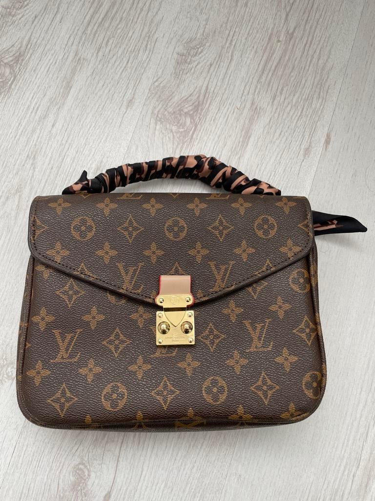 Luxe tas, Ophalen of Verzenden, Zo goed als nieuw, Bruin, Handtas
