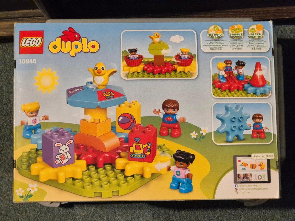 duplo 10845 Mijn eerste draaimolen, Kinderen en Baby's, Speelgoed | Duplo en Lego, Ophalen of Verzenden, Zo goed als nieuw, Complete set