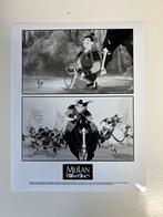 Mulan Disney Promotionele Foto - Zwart-wit Scènes, Ophalen of Verzenden, Overige figuren, Gebruikt