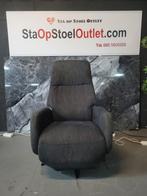 Staopstoel Stof Grijszwart op accu met tiptoetsen, Gebruikt, Minder dan 75 cm, Ophalen of Verzenden, Stof