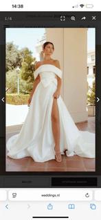 Bruidjurk nooit aan gehad of versteld, Ophalen, Nieuw, Wit, Trouwjurk
