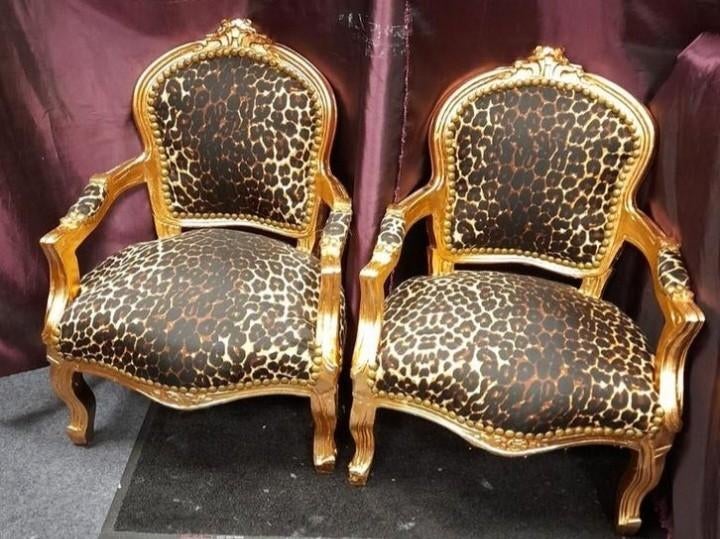 2 x kinder barok fauteuil 135.00 p.s, Ophalen of Verzenden, Zo goed als nieuw, Stoel(en)