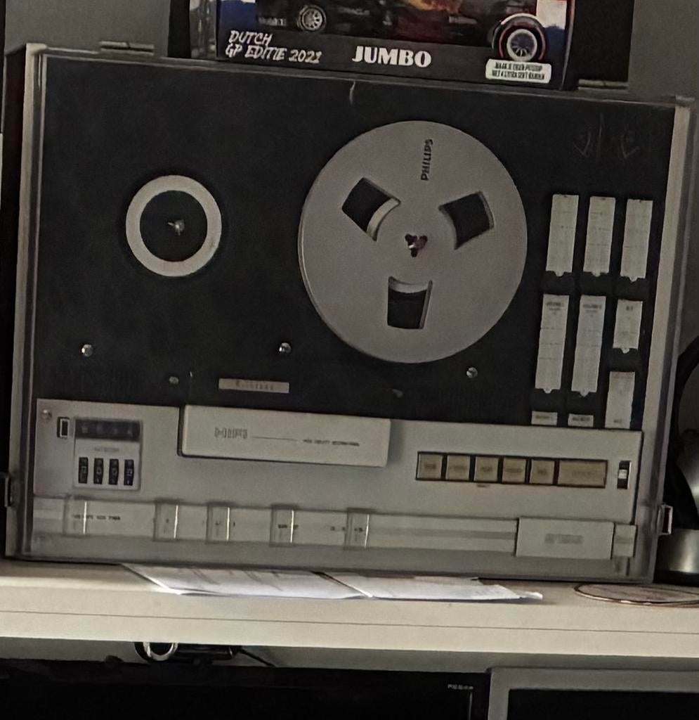 Philips Bandrecorder - Vintage Audio Apparaat, Ophalen of Verzenden, Bandrecorder