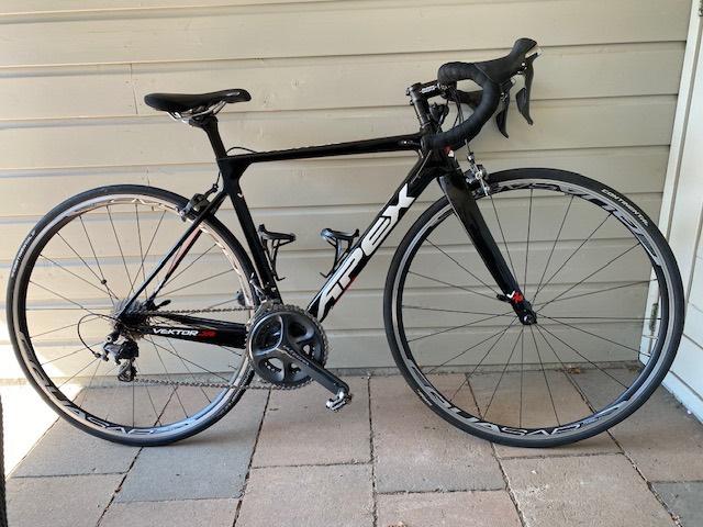 Dames carbon racefiets, 28 inch, Gebruikt, Carbon, Velgrem