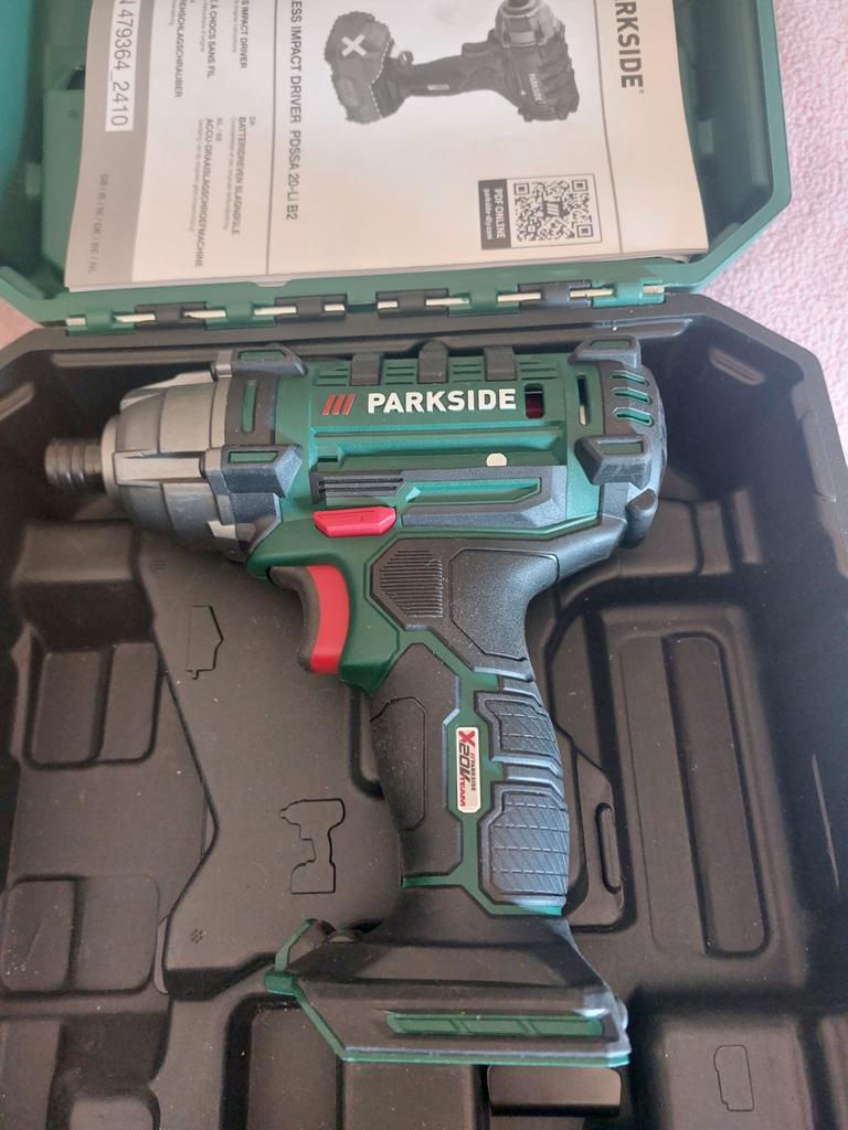 Parkside slagschroevendraaier, recipro en schuurmachine, Ophalen of Verzenden, Gebruikt