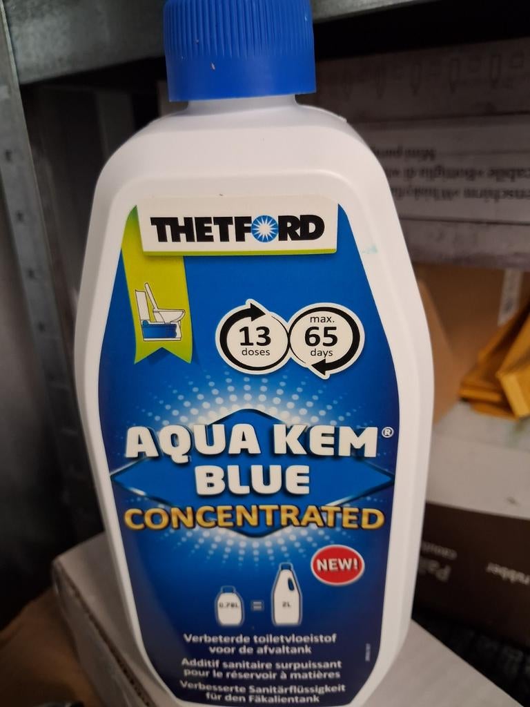 Thetford Aqua Kem Blue Concentrated toiletvloeistof, Ophalen of Verzenden, Tetford, Zie etiket, Zie etiket