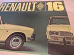 Jaren 60 Renault 16 serie 1 Nederlandse folder mooie uitgave, Boeken, Auto's | Folders en Tijdschriften, Ophalen of Verzenden