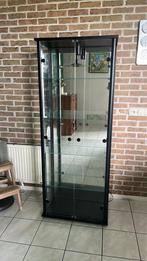 Glazen Vitrinekast, Huis en Inrichting, Kasten | Vitrinekasten, Ophalen, Gebruikt, 50 tot 100 cm, Glas