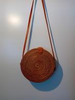 Uniek Bali Rotan Tasje - Handgemaakt en Stijlvol, Ophalen of Verzenden, Zo goed als nieuw, Bruin, Schoudertasje