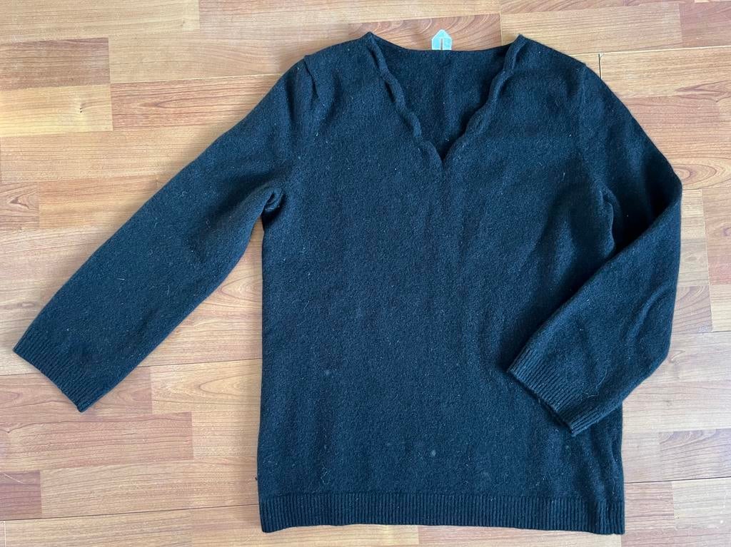 Arket trui wol zwart, maat S, Kleding | Dames, Ophalen of Verzenden, Zo goed als nieuw, Maat 36 (S), Zwart