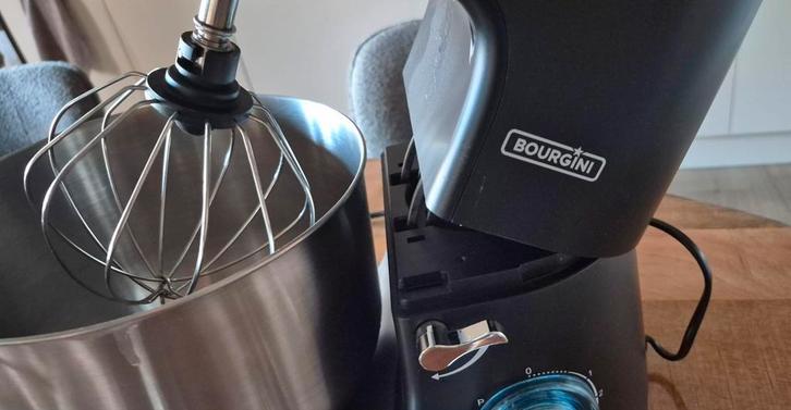 Bourgini keukenmixer, Witgoed en Apparatuur, Keukenmixers, Zo goed als nieuw, 4 liter of meer, 3 snelheden of meer, Ophalen