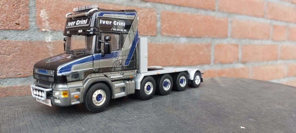 WSI SCANIA T5 TORPEDO TOPLINE 8x4 Iver Grini  01-1823, Ophalen of Verzenden, Zo goed als nieuw, Info@wsi-models.com, Bus of Vrachtwagen
