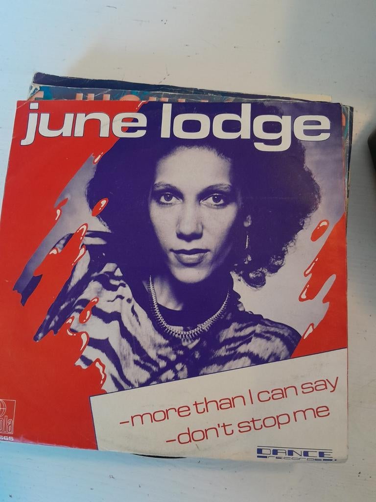 June lodge 7inch more than l can say, Ophalen of Verzenden, Zo goed als nieuw, Pop