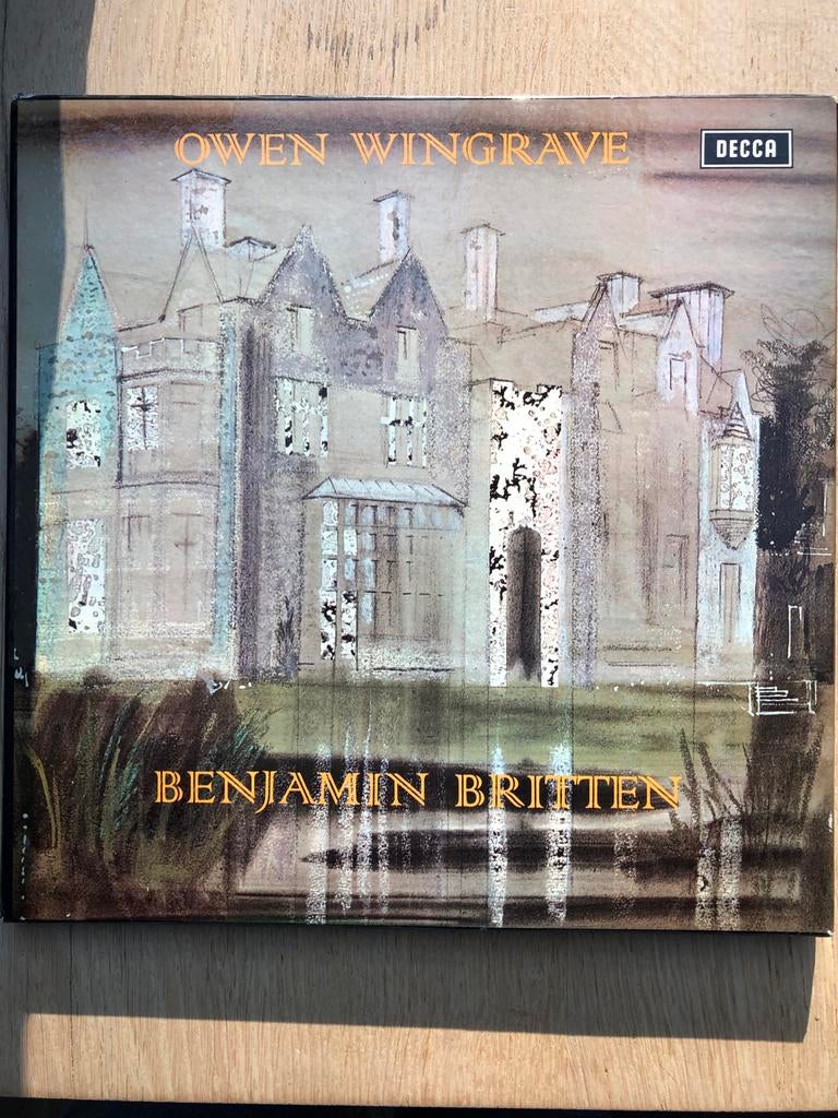 Benjamin Britten - Owen Wingrave (Decca Stereo Vinyl), Opera of Operette, Modernisme tot heden, Ophalen of Verzenden, Zo goed als nieuw