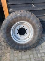 Gebruikte loaderband met velg 405/70R20, Zakelijke goederen, Agrarisch | Onderdelen | Banden, Velgen en Assen, Ophalen