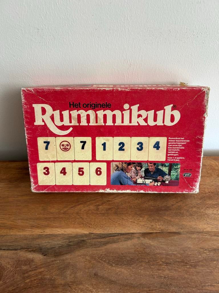 Rummikub original, kleine stenen, Hobby en Vrije tijd, Een of twee spelers, Ophalen of Verzenden, Gebruikt