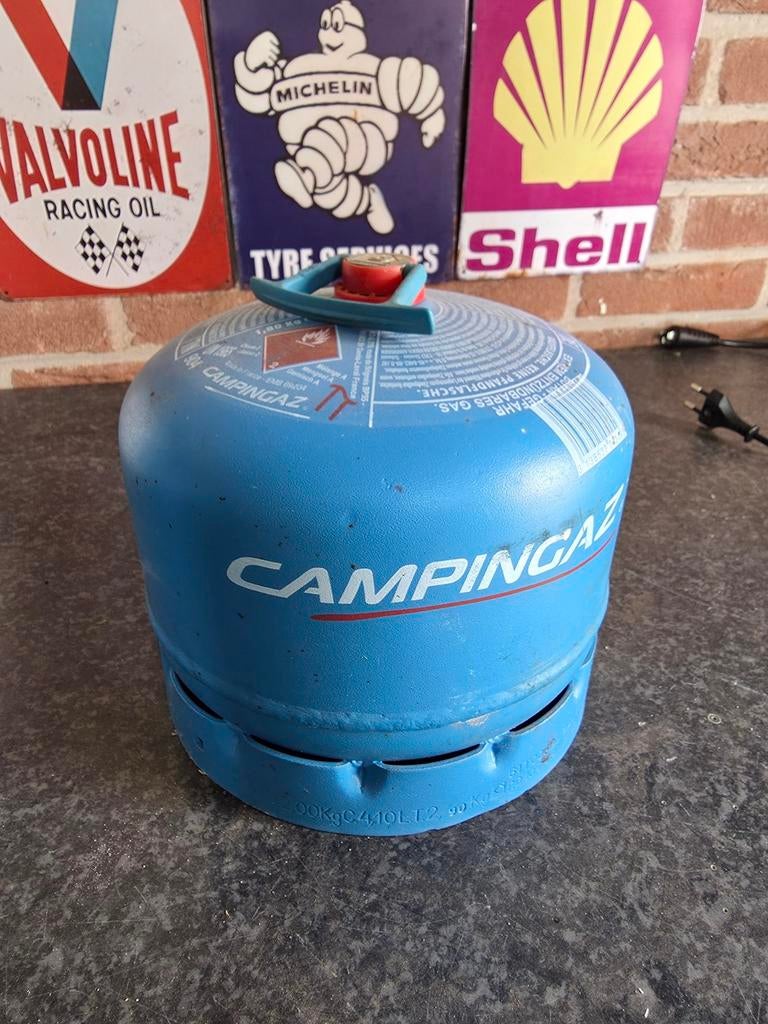 Campingaz gasfles 904, 1,80 kg - (gedeeltelijk) gevuld, Caravans en Kamperen, Kampeeraccessoires, Ophalen, Gebruikt