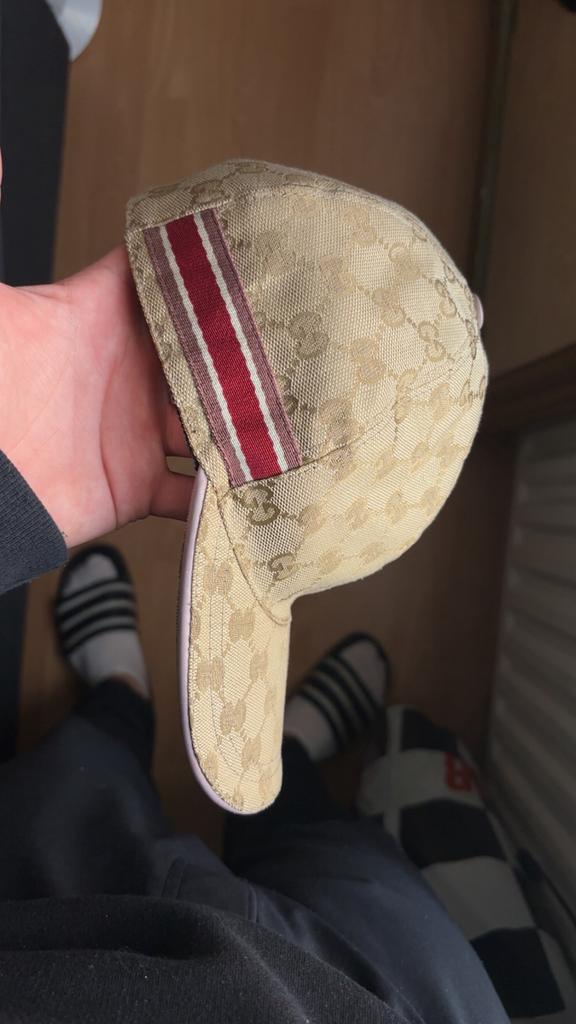 Limited edition gucci cap Origineel!, Ophalen, Zo goed als nieuw