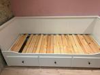 Ikea bed, Wit, Tweepersoons, Ophalen of Verzenden, Zo goed als nieuw