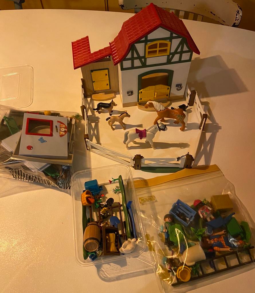 Playmobil Country Manege paardenstal boerderij + gratis sets, Kinderen en Baby's, Speelgoed | Playmobil, Ophalen of Verzenden