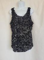 Grappig zwart damesshirt mt M, Maat 38/40 (M), ., Zwart, Ophalen of Verzenden
