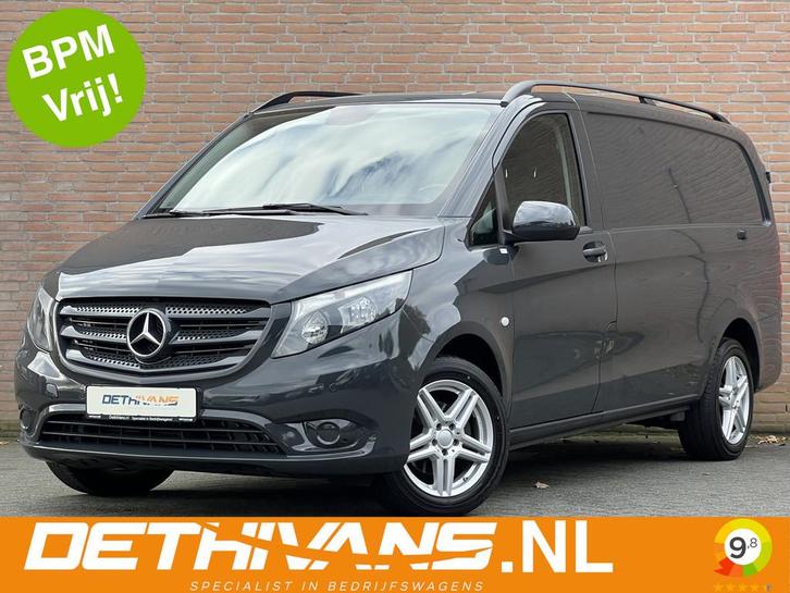 Mercedes-Benz Vito 116CDI 164PK Lang / Cruisecontrol / Airco, Auto's, Bestelauto's, Bedrijf, Te koop, ABS, Airbags, Airconditioning