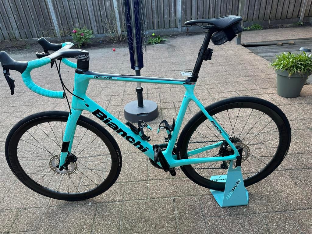Bianchi Infinito XE 105 Di2 mt. 61, Carbon, Zo goed als nieuw, 61 tot 65 cm, Meer dan 20 versnellingen