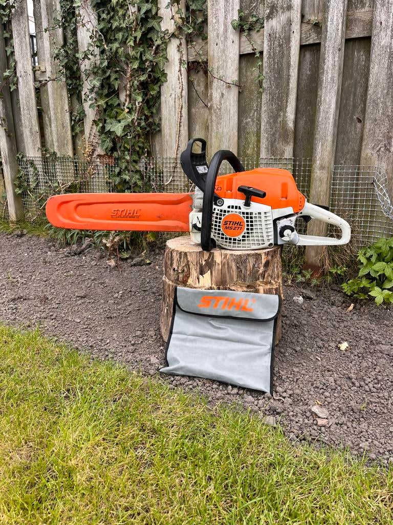 Mooie Kettingzaag Stihl ms271, Tuin en Terras, Hand-tuingereedschap, Ophalen of Verzenden, Zo goed als nieuw