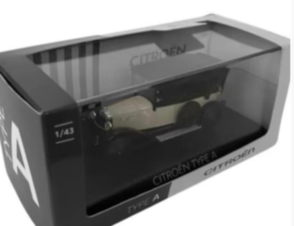 Citroen Type A 1919 Beige Zwart schaal 1:43 NOREV AMC0191101, Verzenden, Nieuw, Auto, Norev