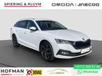 Skoda Octavia Combi 1.4 TSI iV PHEV Business Edition Dodeh.|, Gebruikt, Adaptive Cruise Control, Leder en Stof, Wit