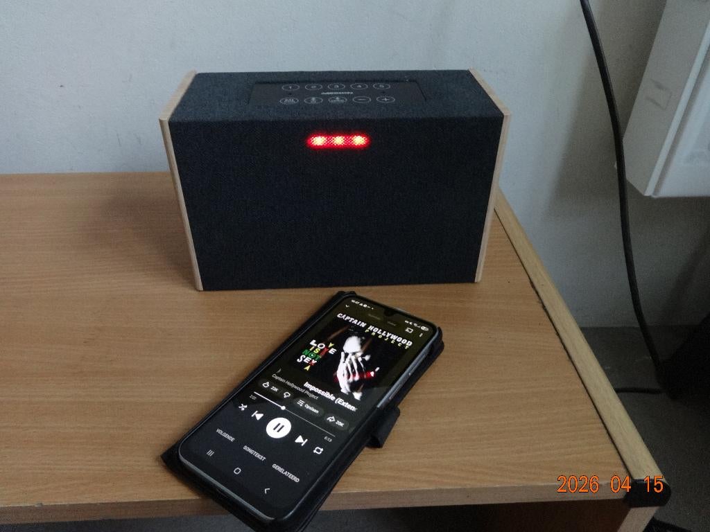 Medion MD43917 stereo bluetooth speaker, Overige merken, Overige typen, Ophalen of Verzenden, Zo goed als nieuw