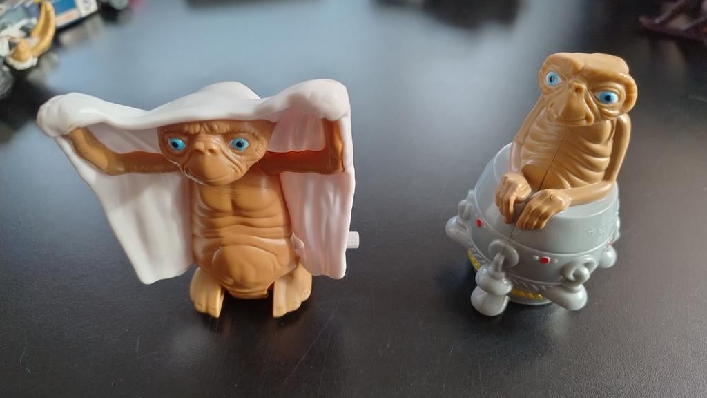 E.t. Spielberg alien figuurtjes retro, Verzamelen, Poppetjes en Figuurtjes, Zo goed als nieuw, Ophalen of Verzenden