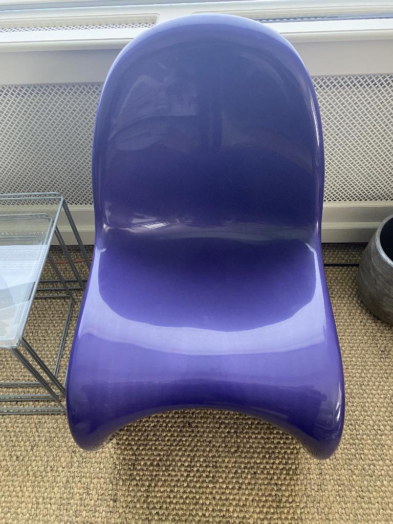 Verner Panton Chair by Herman Miller Paars/Purple, Kunststof, Overige kleuren, Verner Panton, Ophalen of Verzenden